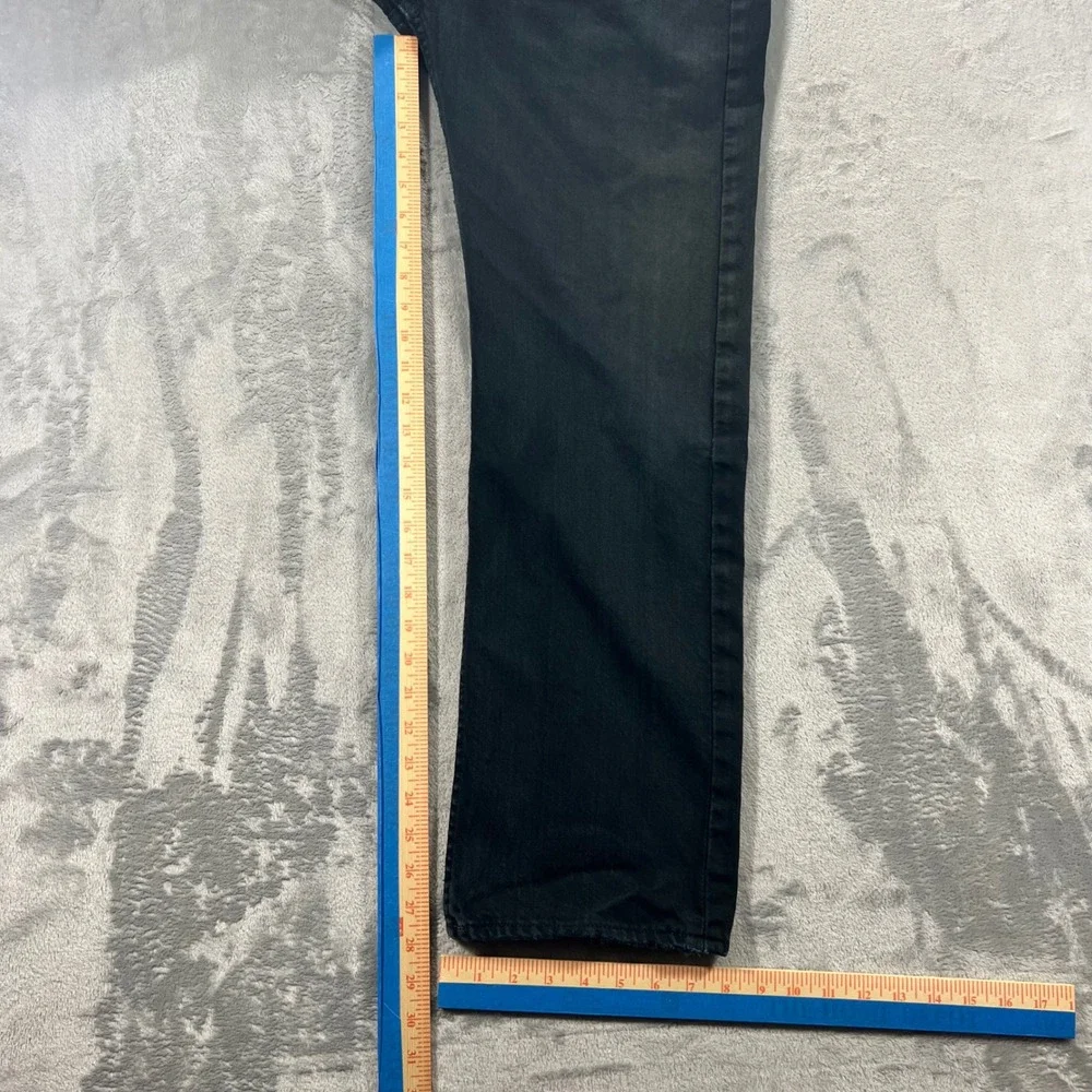 Polo Ralph Lauren Jeans Mens 30x30 Black Good Classic Straight Hudson Casual‎